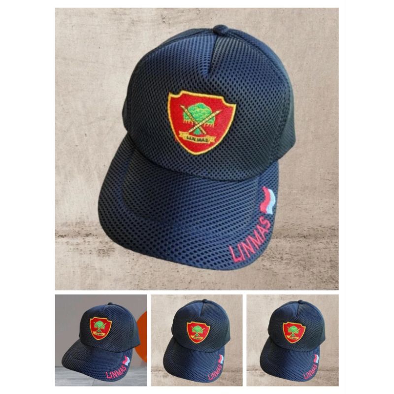 TOPI JARING LINMAS/TOPI DAUBLE MASK LINMAS/TOPI LINMAS RI