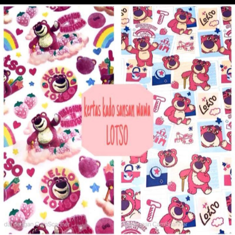 

KERTAS KADO SANSAN WAWA ISI 1 LEMBAR MOTIF LOTSO