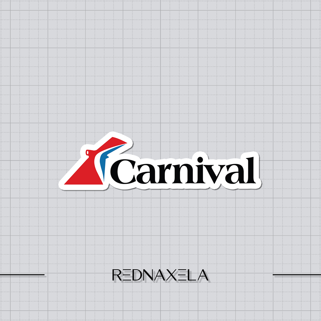 

Stiker Vinyl Carnival Cruise Line Stiker Koper Outdoor Travel Sticker