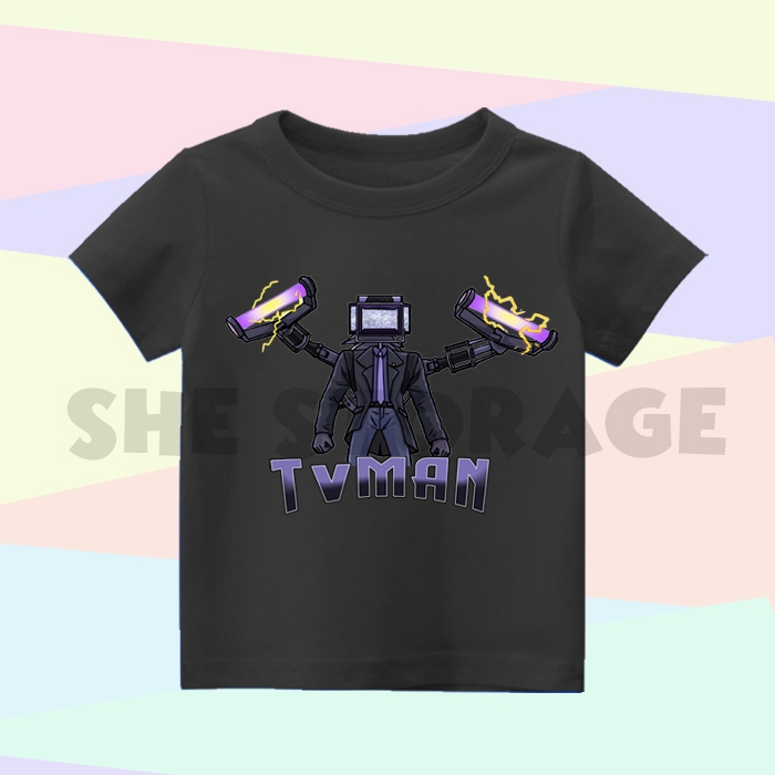 BAJU ANAK KAOS ANAK NEW UPGRADE LARGE TVMAN SKIBIDI TOILET EPISODE 77 DAFUQ BOOM SKIBIDI TOILET TITA