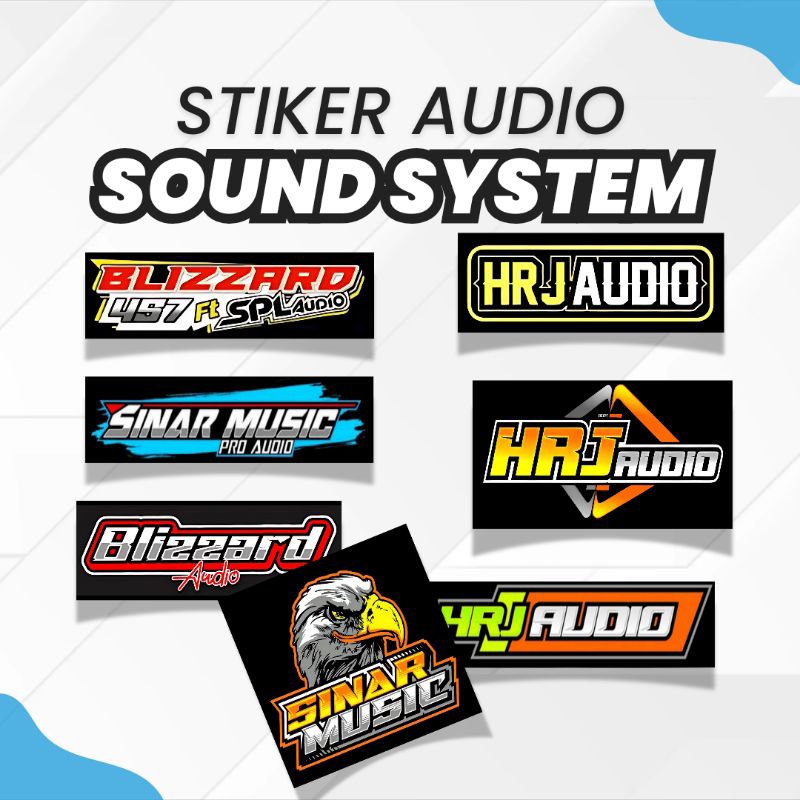 

Stiker Sound Horeg Audio Sound System | Stiker Pemburu Horeg Viral