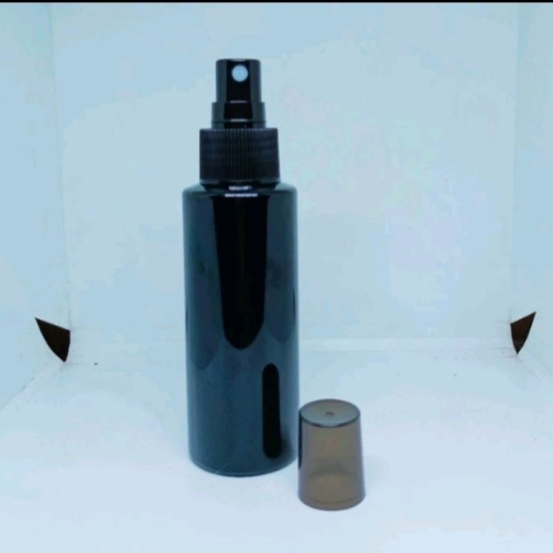 Botol Spray 100ml Hitam / Botol Rf 100ml Hitam / Botol Spray Hitam Solid 100ml