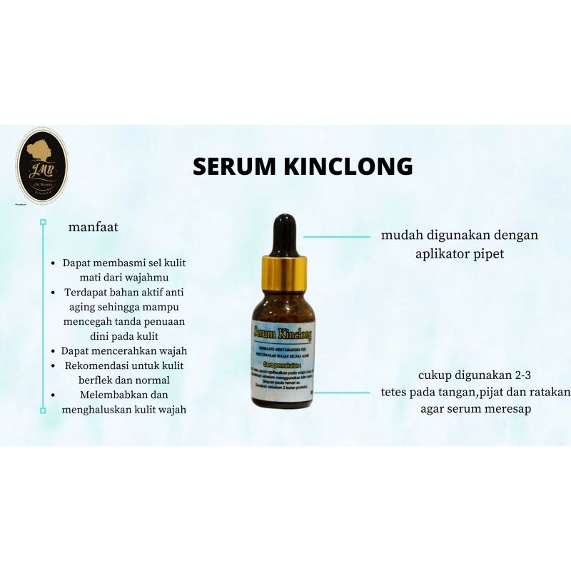 SERUM KINCLONG JM BEAUTY JMB