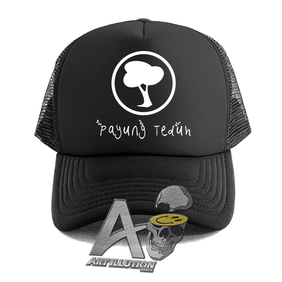 Ready Ekonomis  Topi Trucker Distro  Topi Jaring  Topi Payung Teduh Model Logo Terbaru PREMIUM QUALI