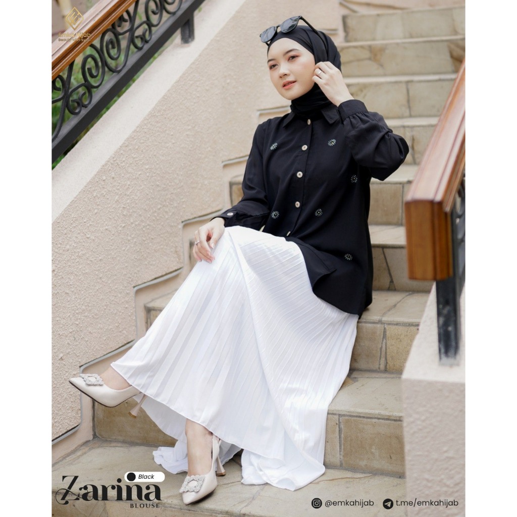 Zarina blouse by emka hijab