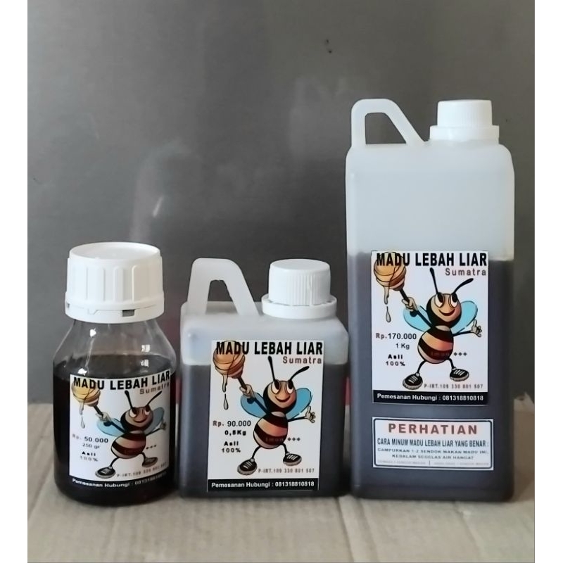 

Madu Hutan Lebah Liar 1kg