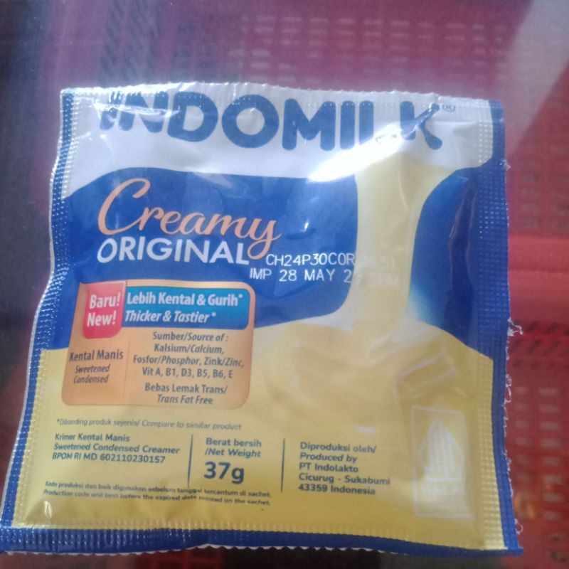 

Indomilk creamy original 37g