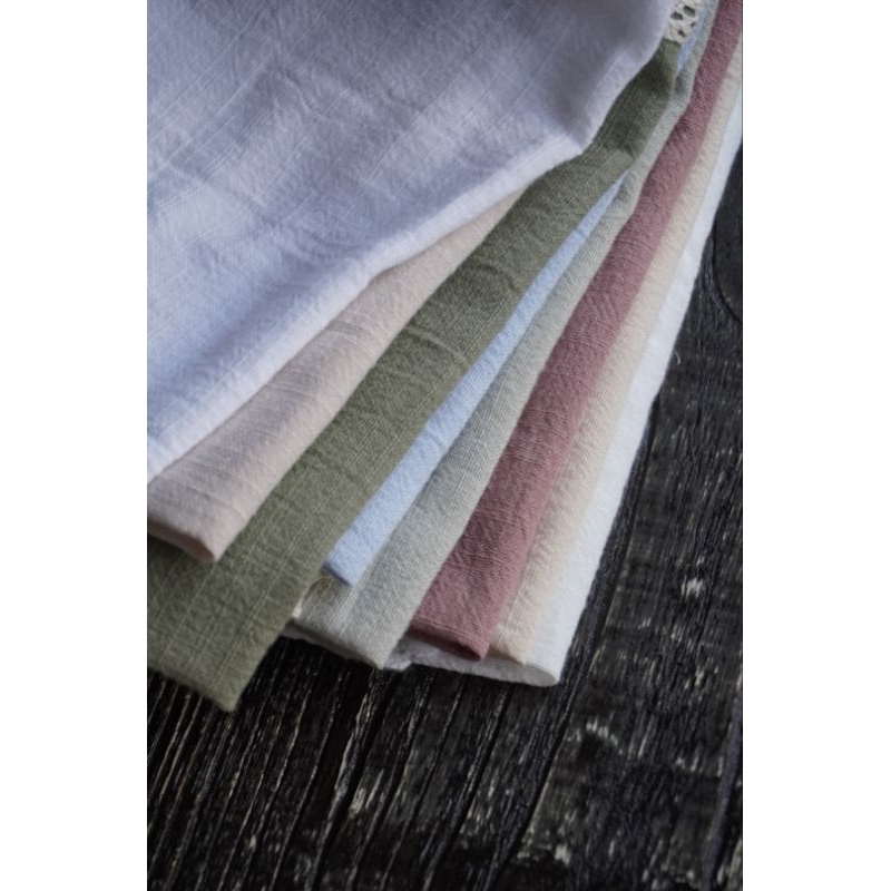Napkin Linen Slub - Napkin Resto Hotel - Napkin Photo - Props Fotografi