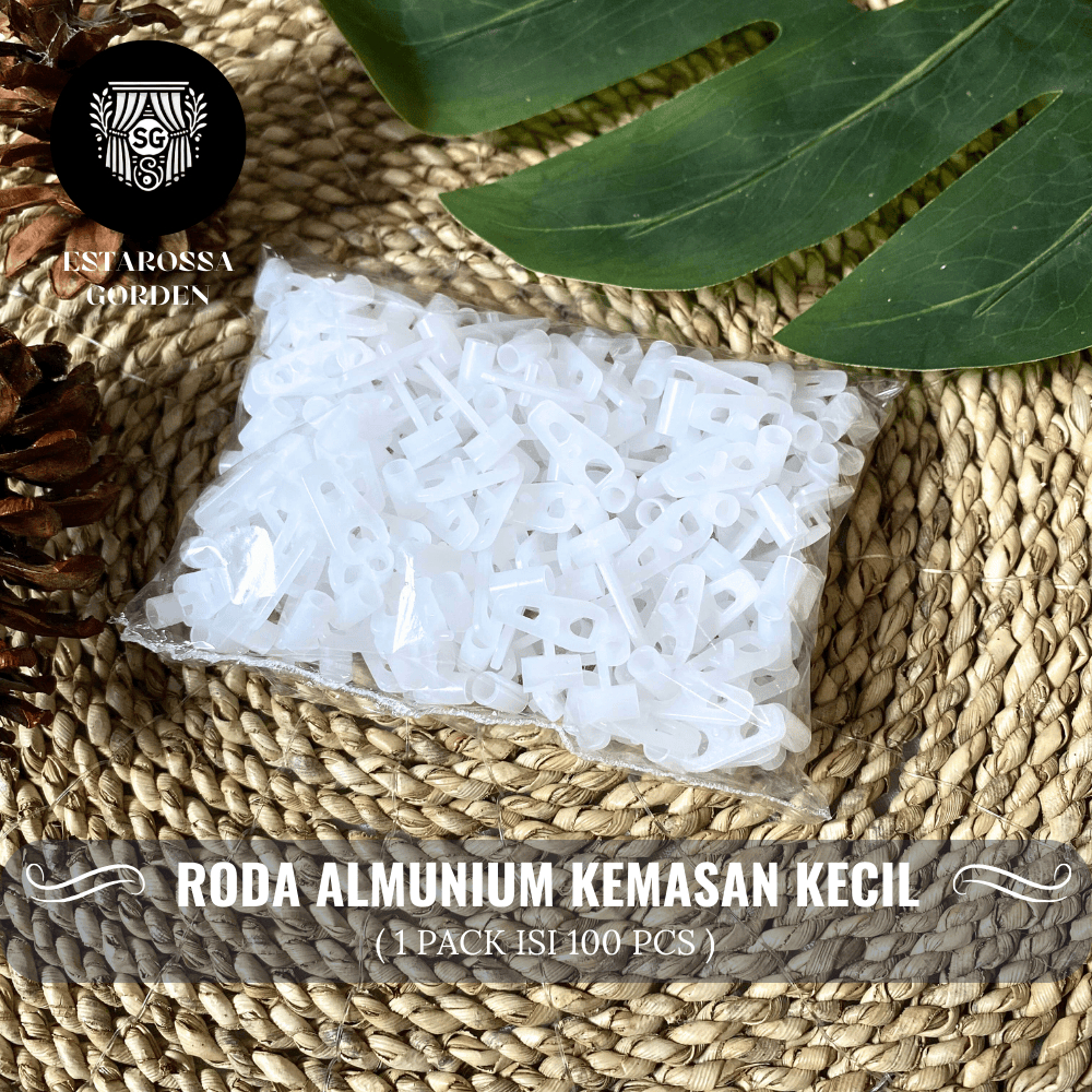 RODA BESI ALUMINIUM GORDEN KEMASAN PACK RODA GORDEN PLASTIK RODA GORDEN MODEL LAMA ( PENGAIT BESI GO