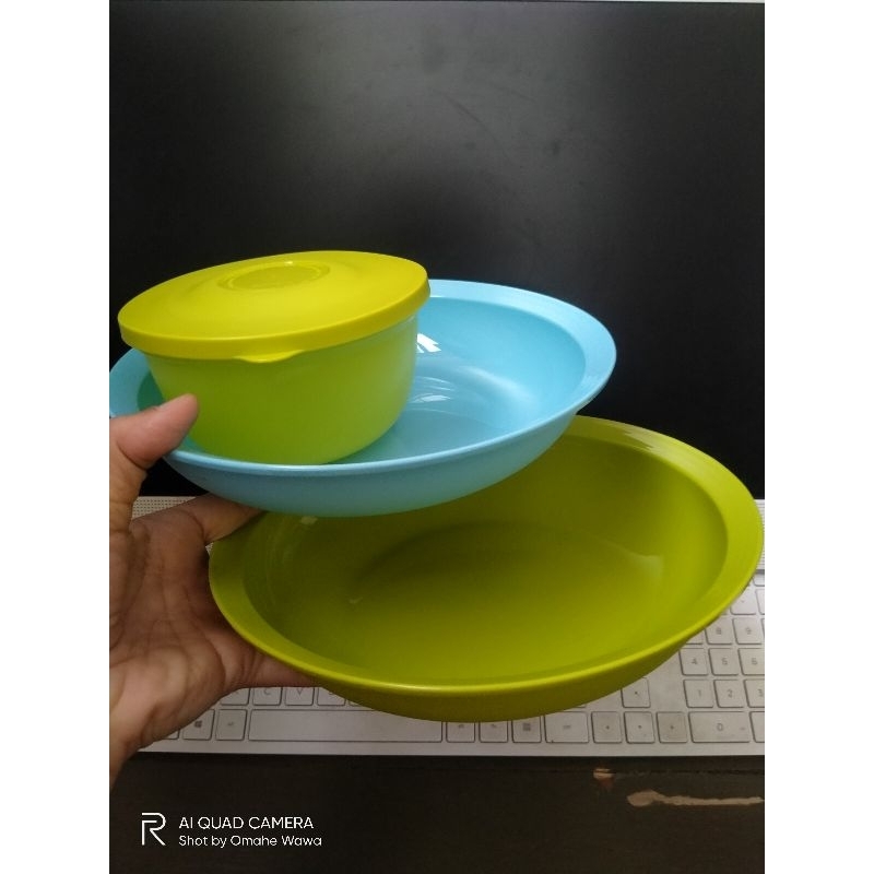 Piring set Tupperware (3 pcs)