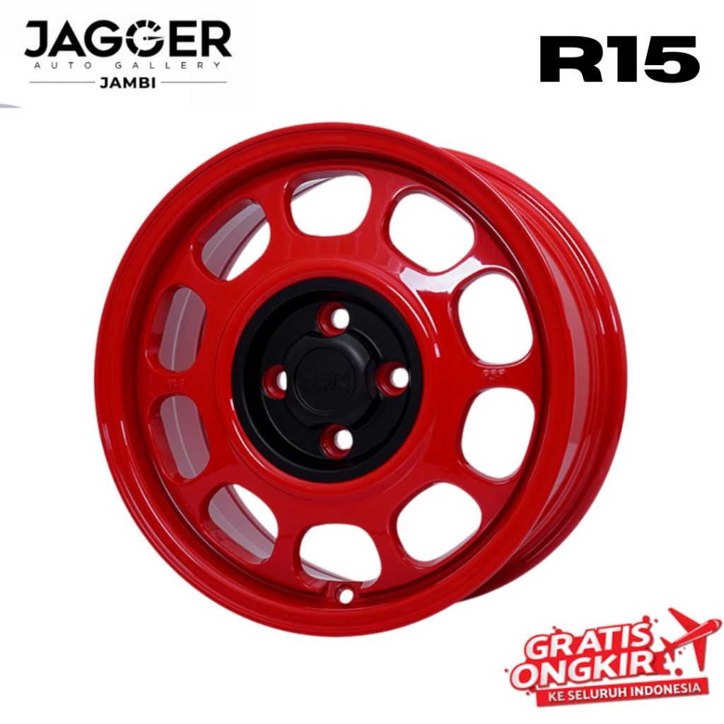 velg ring 15 terbaru HSR KLG untuk brio agya sigra jazz yaris
