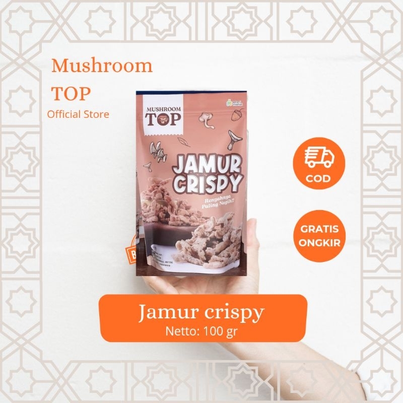 

jamur crispy mushroom TOP enak dan murah 100gr