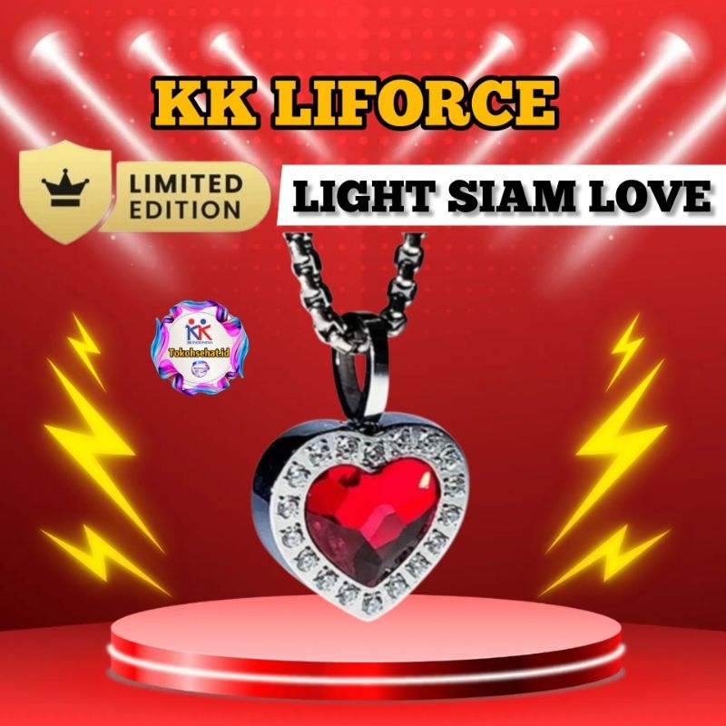 KK LIFORCE Light Siam love LIMITED EDITION KK Liiforce Kalung Kesehatan Anti Radiasi KK Liforce Orig