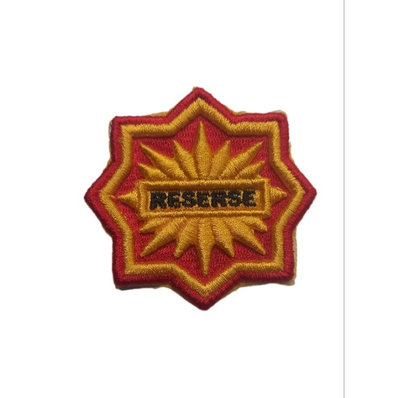 Brevet bordir RODA RESERSE timbul polri