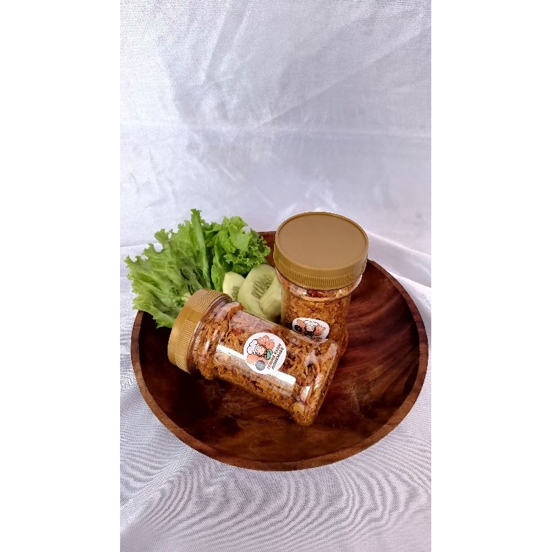 

Bawang Goreng Garam Nenek khas Betawi uk 150 ml / Bawang Goreng Rasa