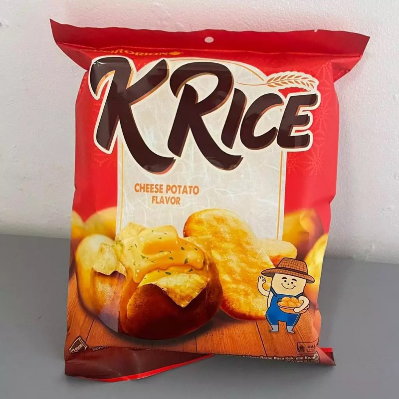 

bGF DELFI ORION K'RICE SWEET / SEAWEED / CHEESE POTATO CRACKERS KREKERS BERAS KRICE Isi 14 Sachets