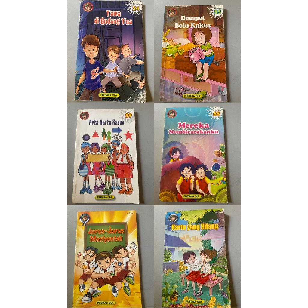 buku novel anak pustaka ola kumpulan cerpen novel remaja cerita pendek