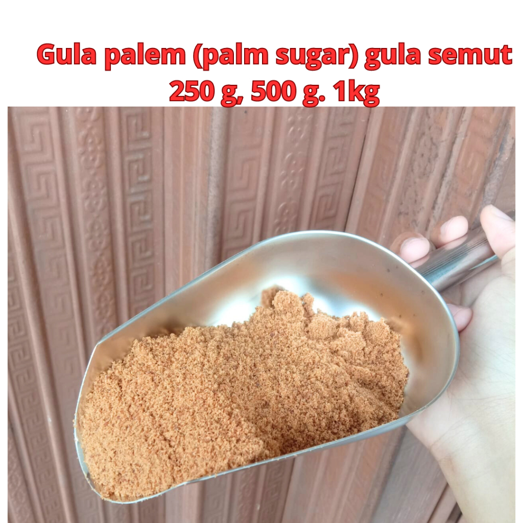 

Gula palem bubuk palm sugar kemasan 250gr 500gr dan 1kg cocok untuk pemanis makanan dan minuman