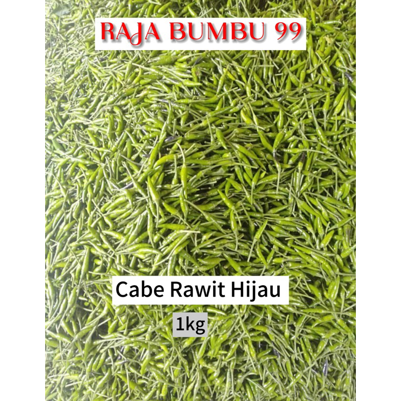 

CABE RAWIT HIJAU 1kg