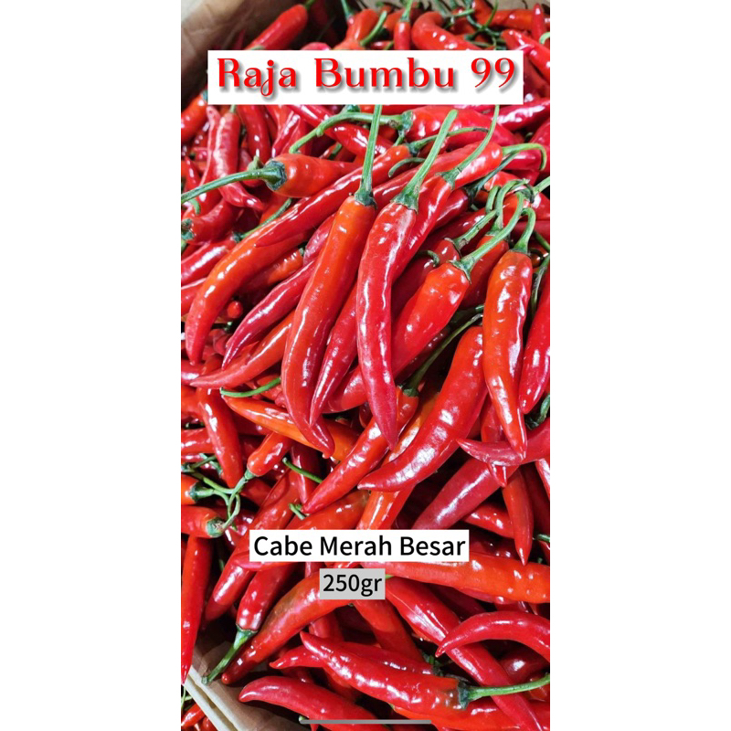 

CABE MERAH BESAR 250Gr