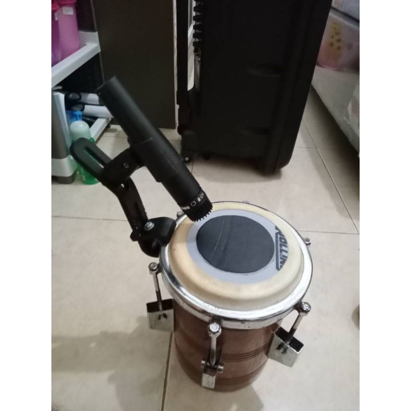 jepit mic kendang jaipong ketipong dan bisa drum