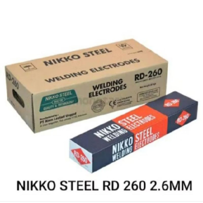 Kawat Las Nikko Steel RD 260 2,6mm (20KG)