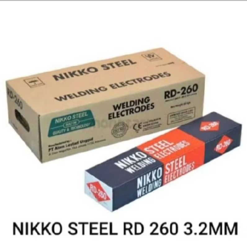 Kawat Las Nikko Steel RD 260 3,2mm (20KG)