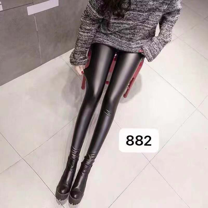 legging latex premium import bahan Tebal