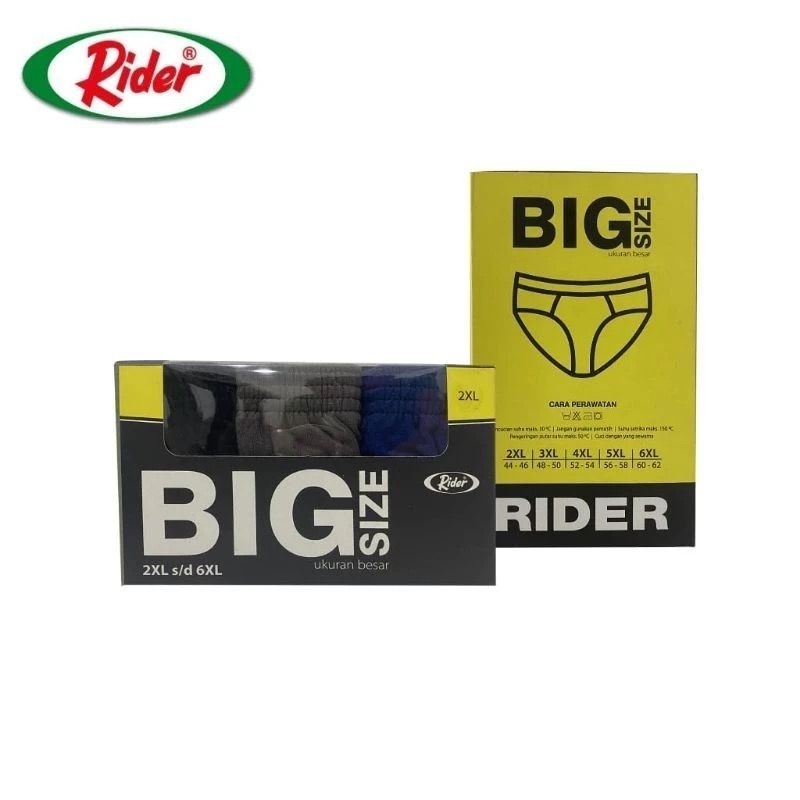 ISI 3 PCS CELANA DALAM PRIA JUMBO R 326 ( 2XL-3XL- 4XL- 5XL-6XL )|CD PRIA R326 CD BIG SIZE