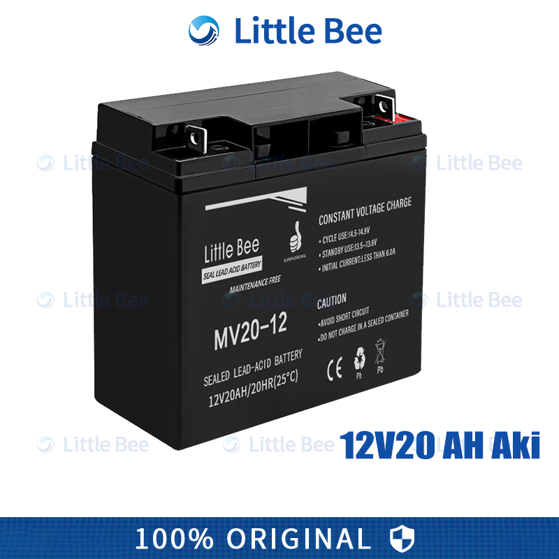 Little Bee Aki Genset 12v 20ah Vrla Aki Kering Berkualitas 12v 20ah Aki Sepeda Listrik  Aki Sepeda L