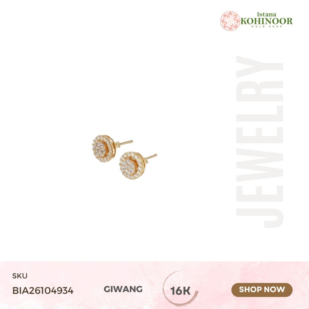 KOHINOOR GIWANG VARIASI EMAS GOLD 16K