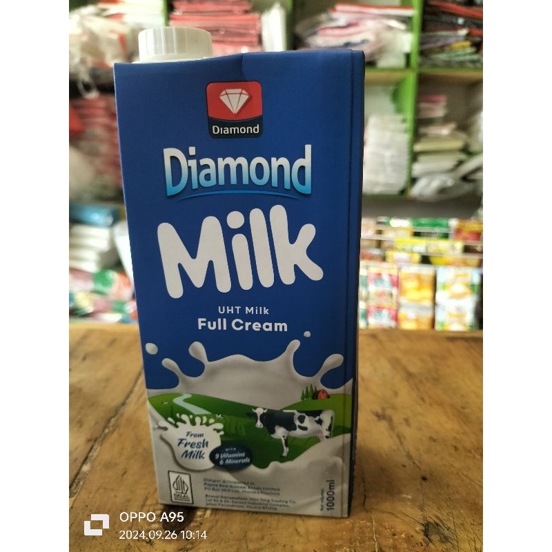 

Susu UHT Diamond Full Cream 1 Liter