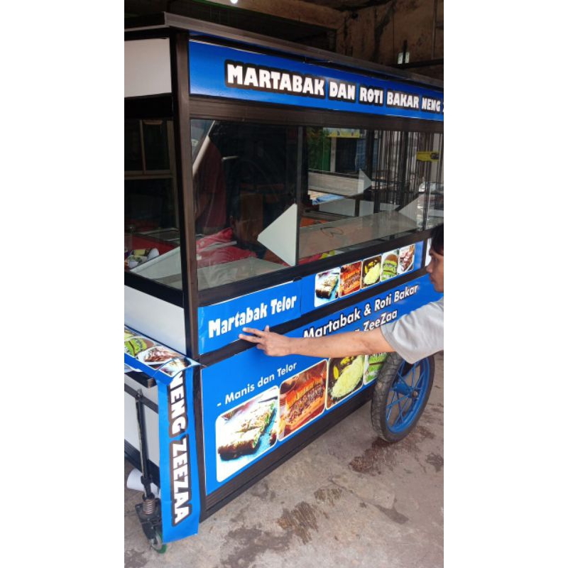 Gerobak Martabak Alumunium P200