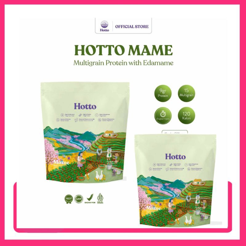 

LIVE XTRA - Hotto Mame Multigrain Oat Edamame 2 Pouch 24 Sachet