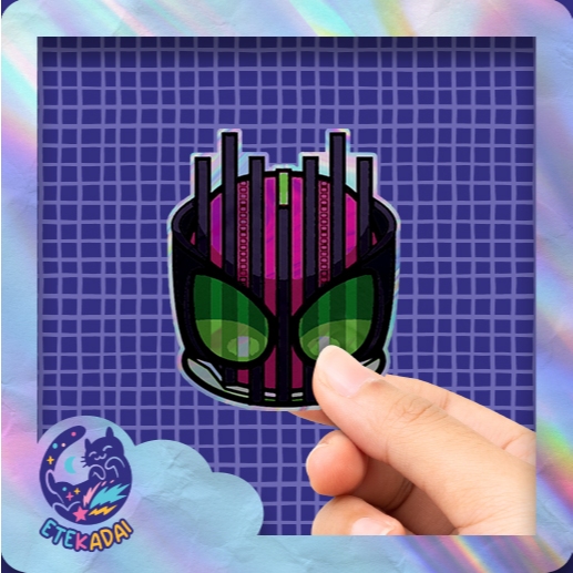 

Stiker Hologram Kamen Rider 004