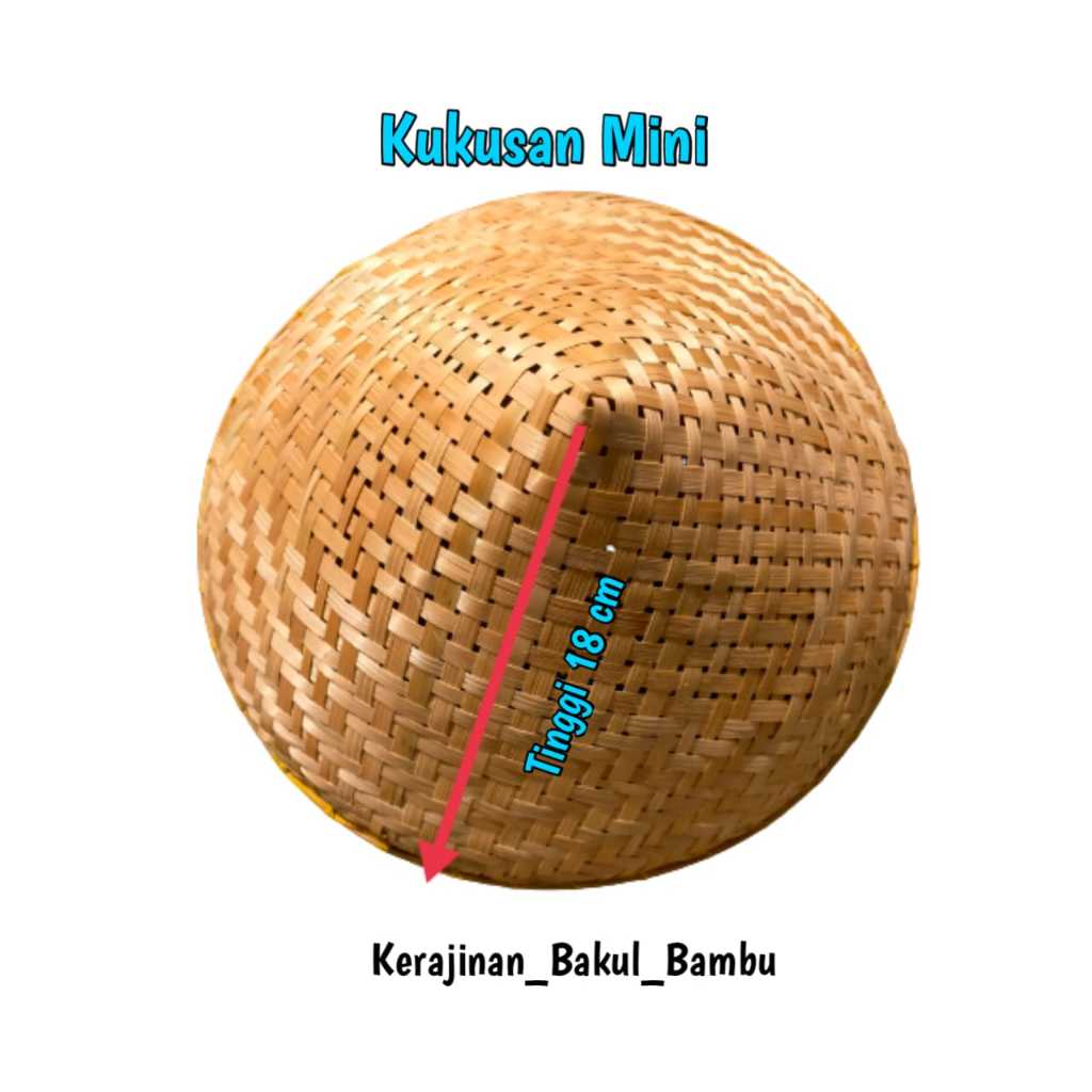 KUKUSAN MINI atau Kukusan Pendek kecil kapasitas nasi 2 liter kukusan wengku model pendek mini murah