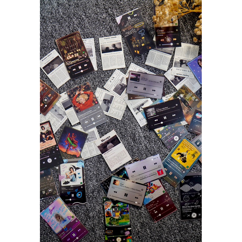 

Stiker Spotify Aesthetic Journal Random 1 pcs