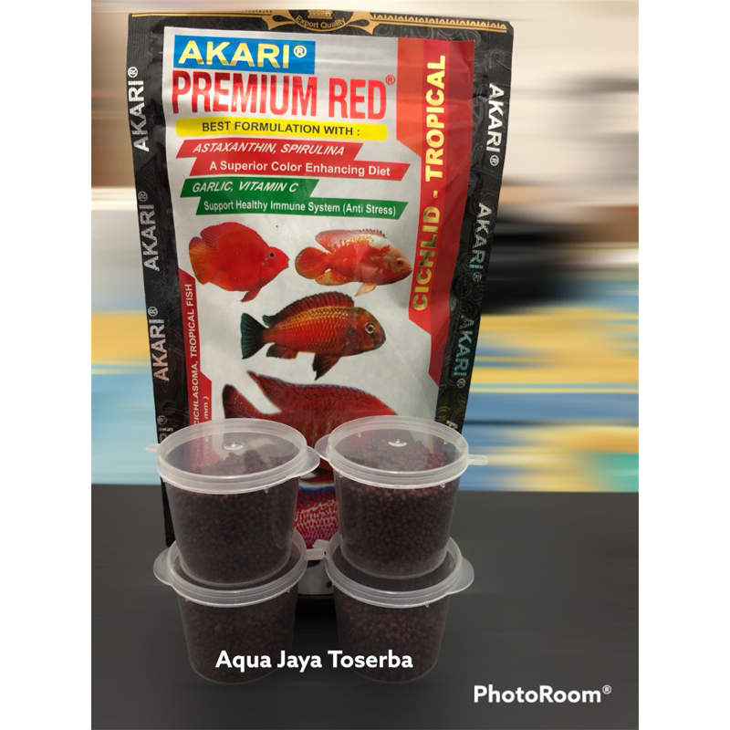 Pelet AKARI PREMIUM CICHLID Premium RED YELLOW BLUE MAXI (10 gr) |1mm|