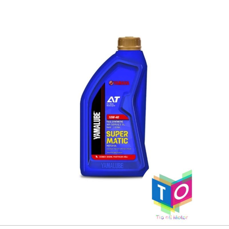 Oli Yamalube Super Matic 1liter | Oli Mesin Yamaha | Oli Nmax | Oli Aerok