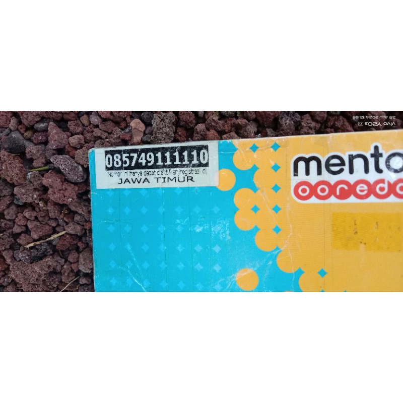 Kartu Perdana Indosat Nomor Cantik Mentari 085 749 111110