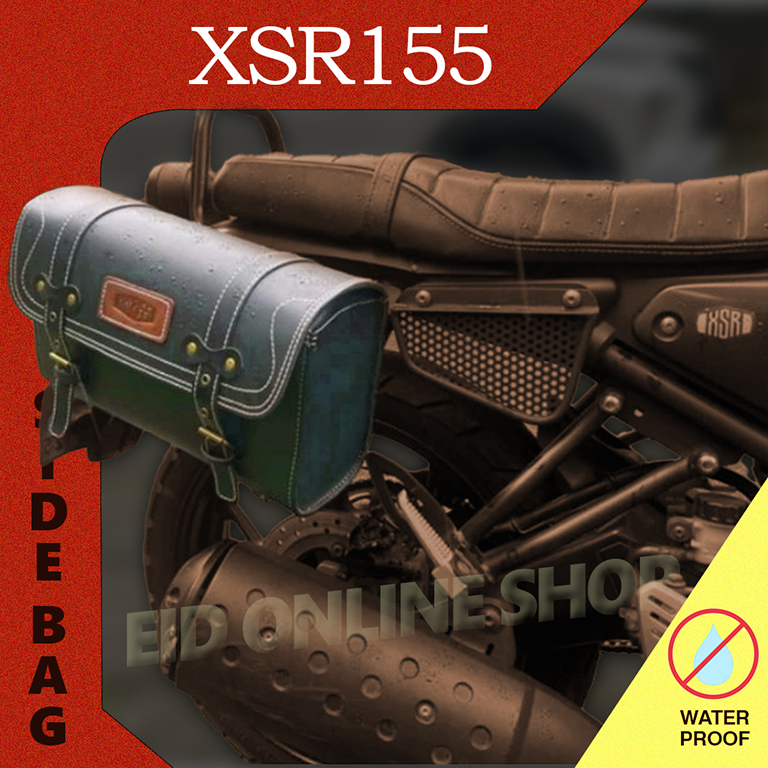 Tas motor Anti air Untuk XSR 155, Saddle bag/Side Bag