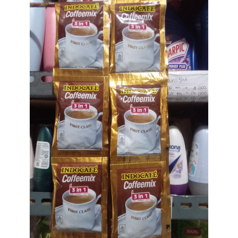 

Indocafe coffemix 3in1 20gr renceng ( isi 10 )