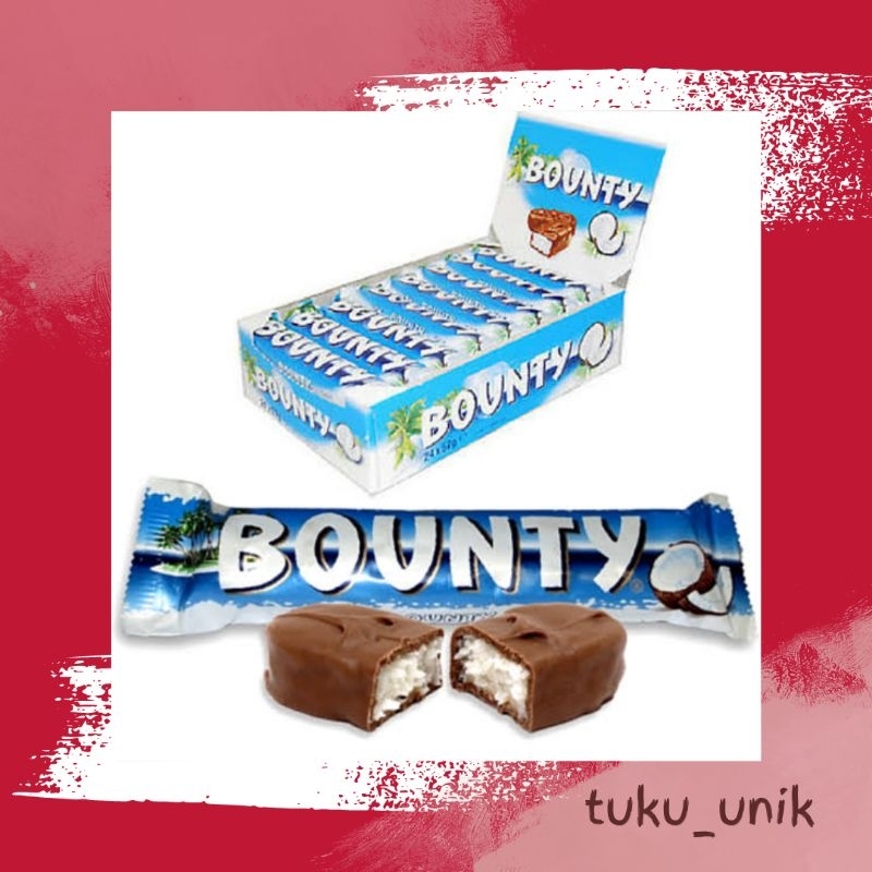 

(Bisa COD)Ready Stok Cokelat Milky way, Cokelat/Coklat Arab Bounty bar/Coklat Kelapa 100% Original