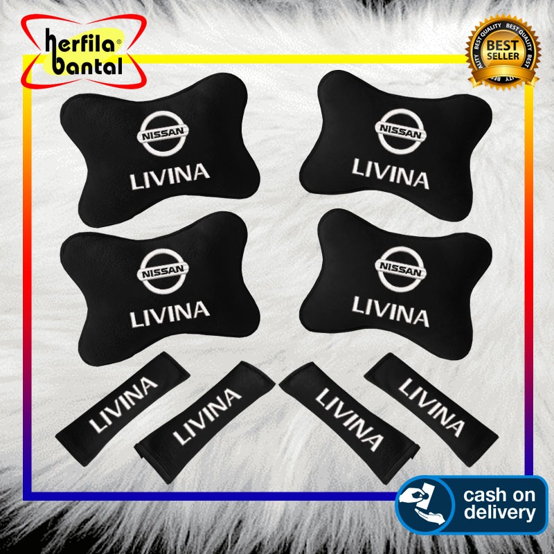 car seat bantal aksesoris interior mobil livina bantal nissan livina