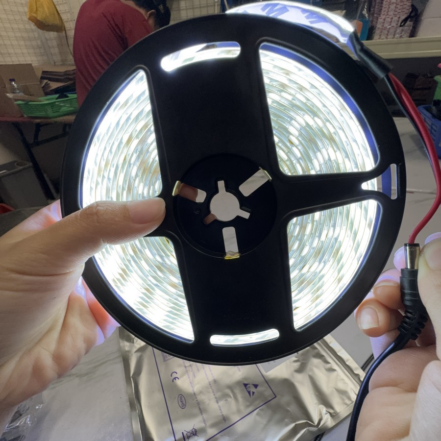 SMD LED Strip Flexible 12v 5050 5 meter Putih