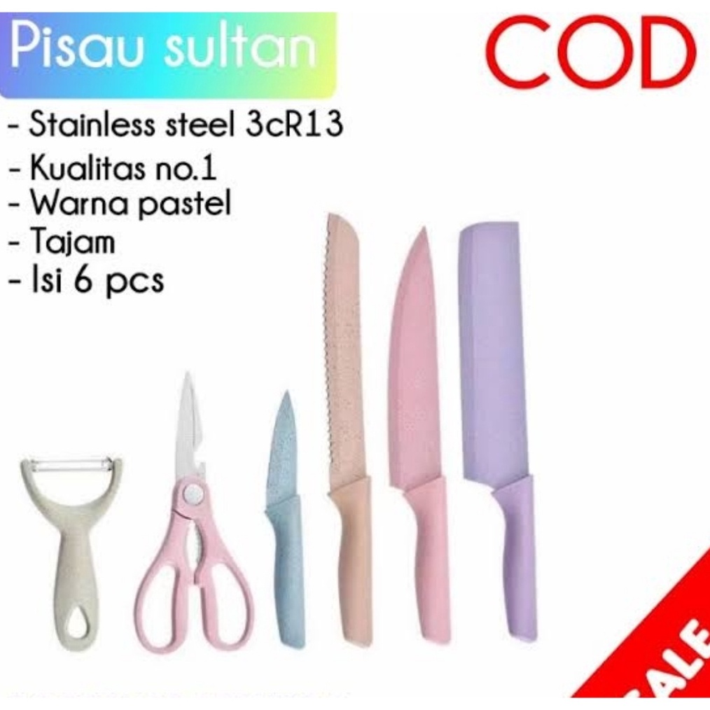 Set jerami 6in1 gandum elegan cantik colorfull evcriverh kitchen