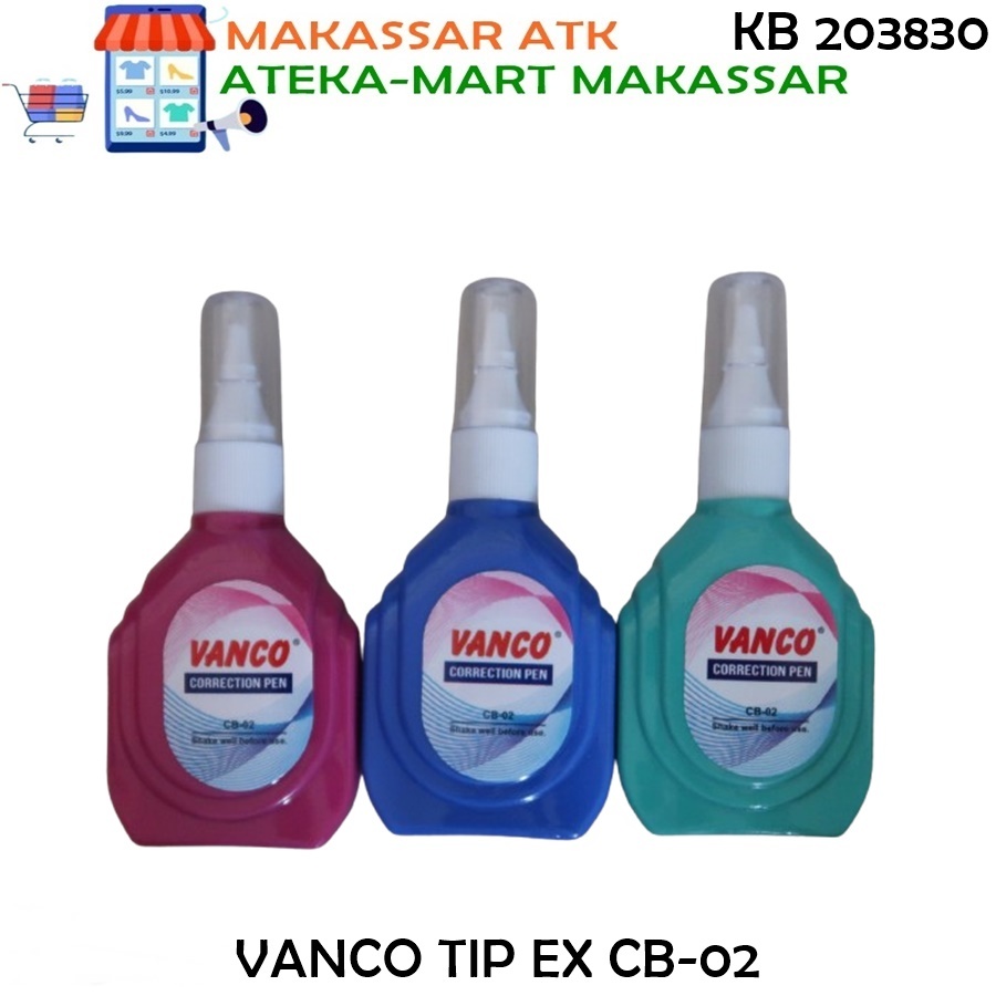 

[PCS] VANCO TIP EX CAIR CB-02 MURAH