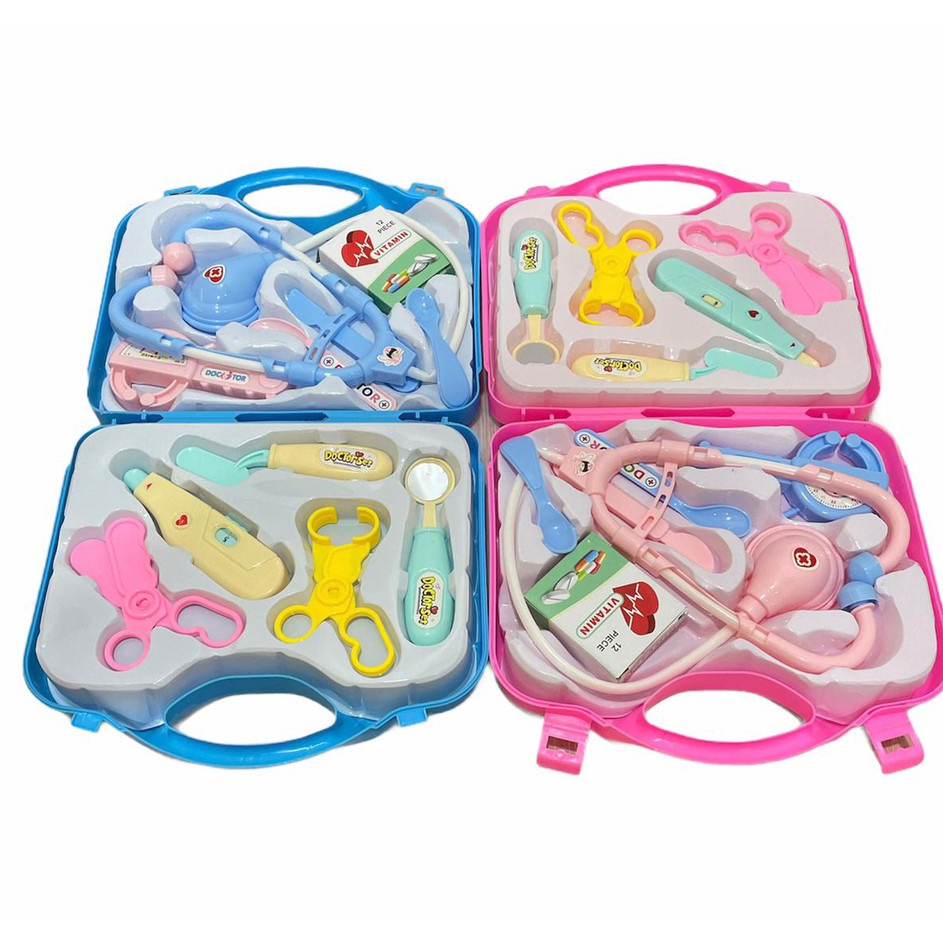 Pusat Grosir  Mainan Dokter Set Koper Mika Mainan Pretend Play Edukasi Anak Dokter