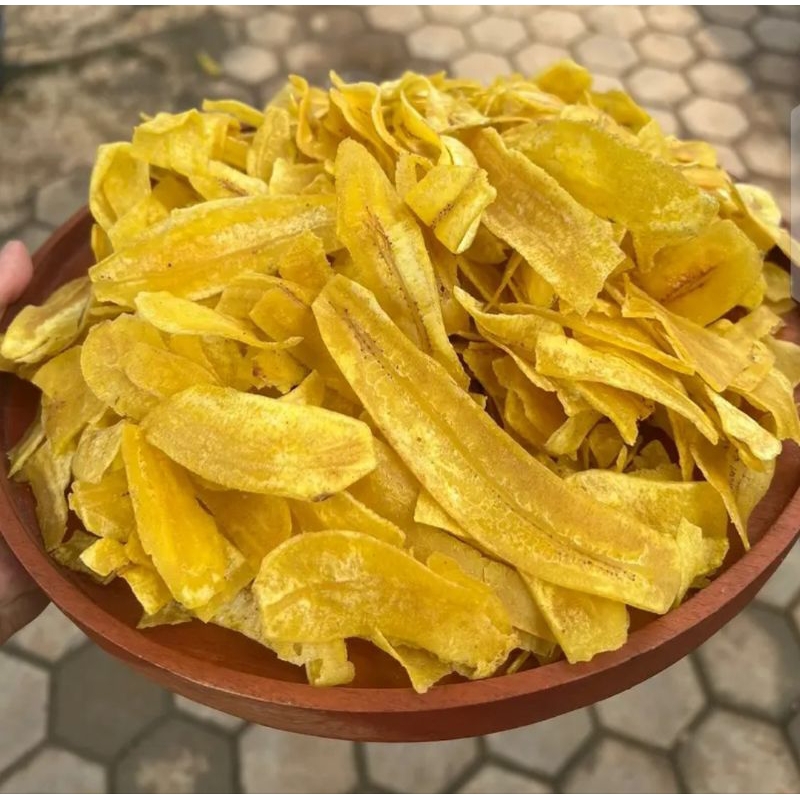 

Keripik Pisang Asin Gurih 500gr TERMURAH