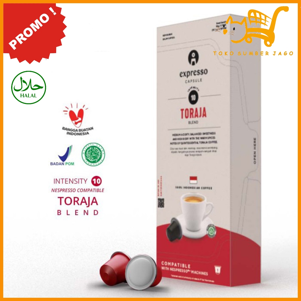 

Expresso NESPRESSO COMPATIBLE 1Pcs isi 10 Capsule ORIGINAL